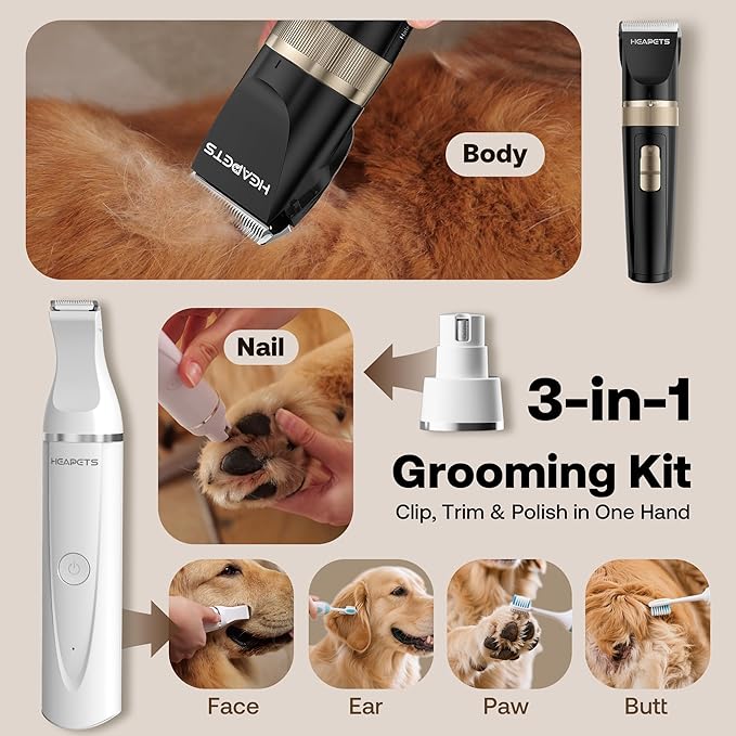 verzorgingsset voor hond